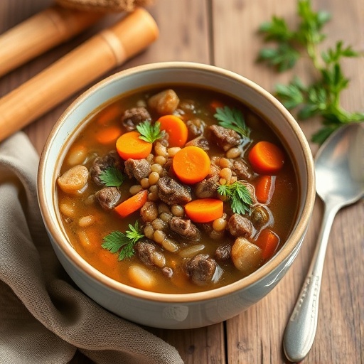 Beef Barley Soup for Cozy Evenings