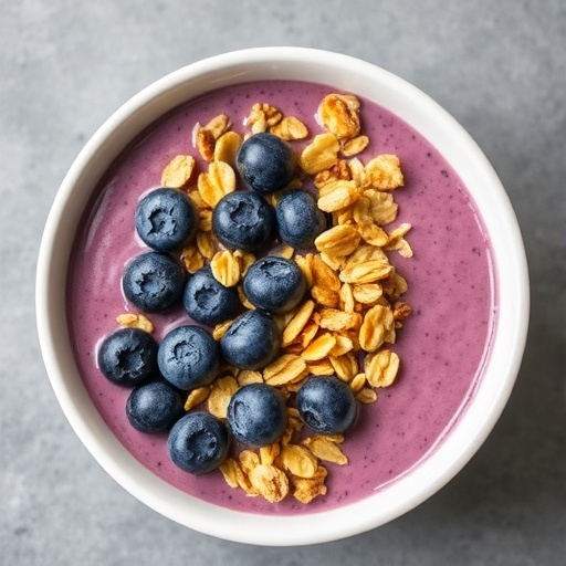 Blueberry Smoothie Bowl