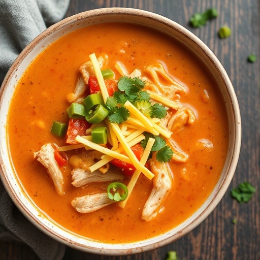 Creamy Chicken Enchilada Soup