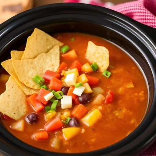 Crockpot Taco Soup