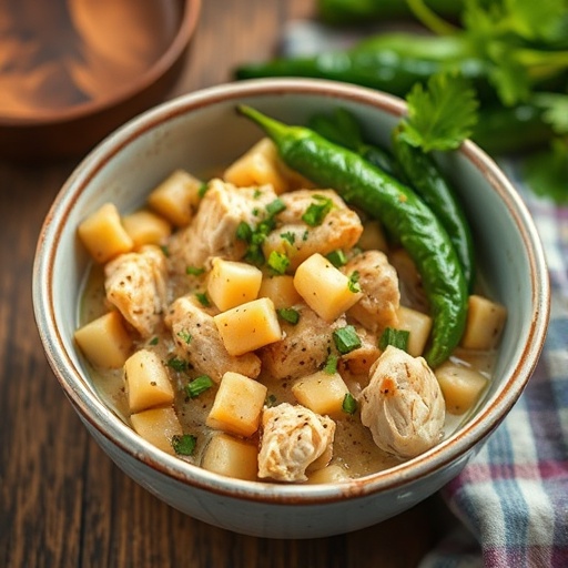 Flavor Fusion: White Bean & Green Chili White Chicken Chili