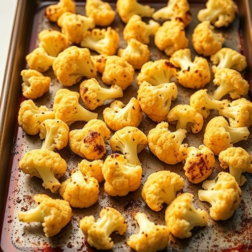 Golden Roasted Cauliflower