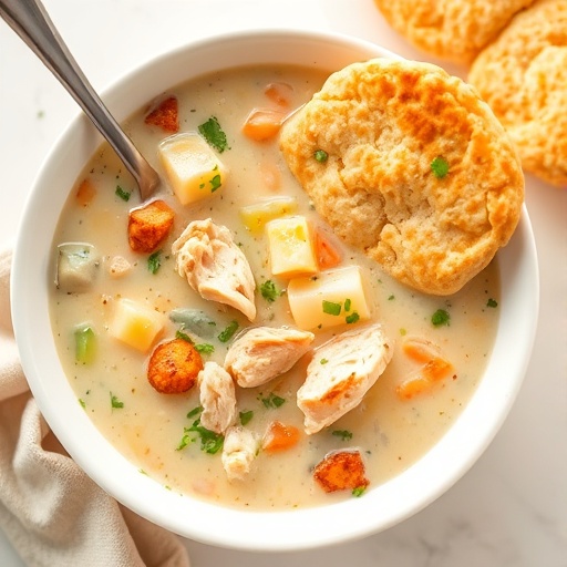 Harvest Chicken Pot Pie Soup