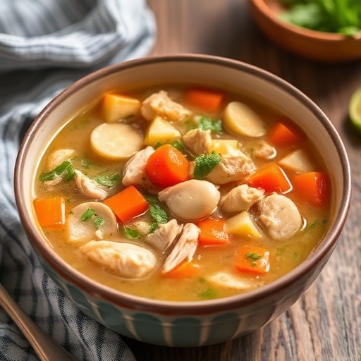 Hearty Chicken and Vegetable Soup