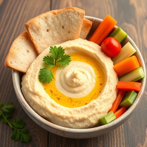 Homemade Hummus Dip