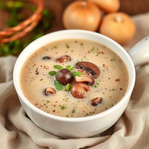 Rich Cream of Mushroom Soup