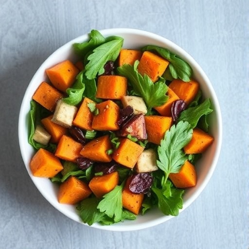 Roasted Sweet Potato Salad