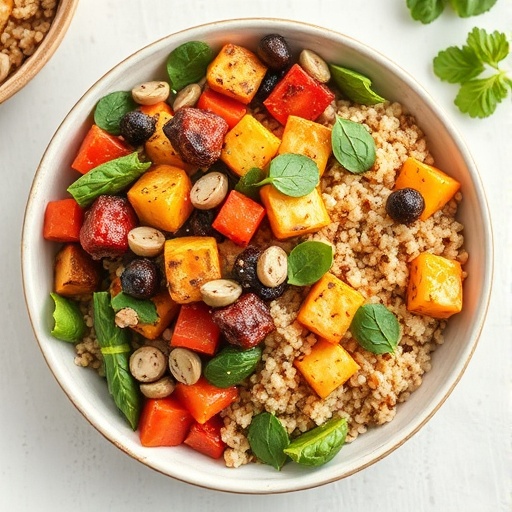 Roasted Vegetable Quinoa Bowl