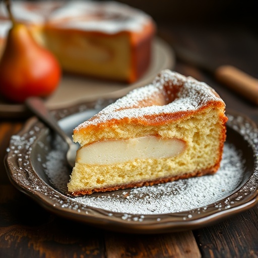 Spiced Pear Cake