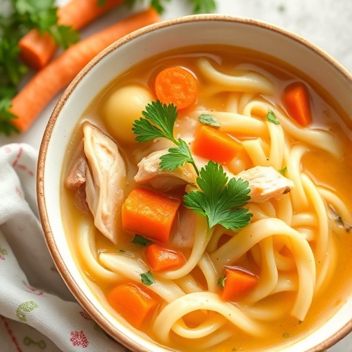 Classic Chicken Noodle Soup — Cozy Homemade Recipe